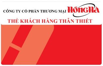 In thẻ khách hàng thân thiết kiêm thẻ bảo hành bằng nhựa
