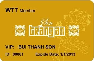 In thẻ nhựa giảm giá nhân ngày 20/11